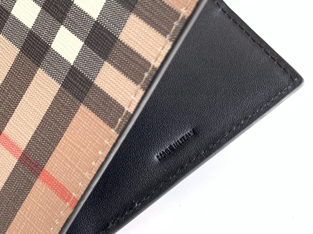 Гаманець Burberry Vintage з текстилю й натуральної шкіри — фото 5