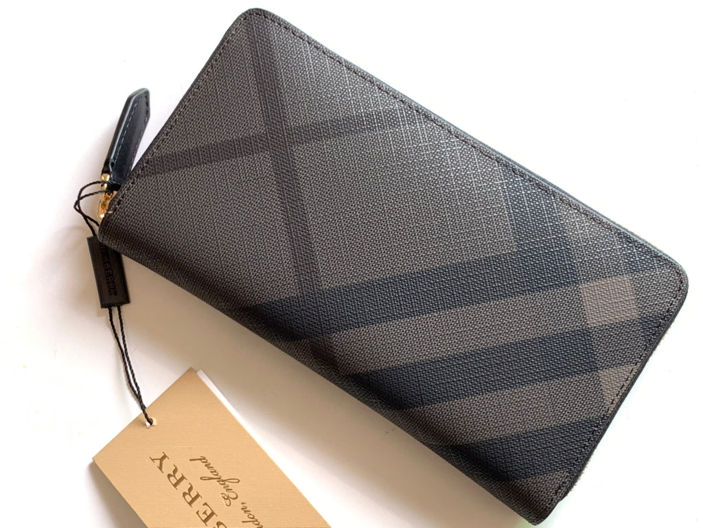 Гаманець Burberry London із зернистої натуральної шкіри — фото 3