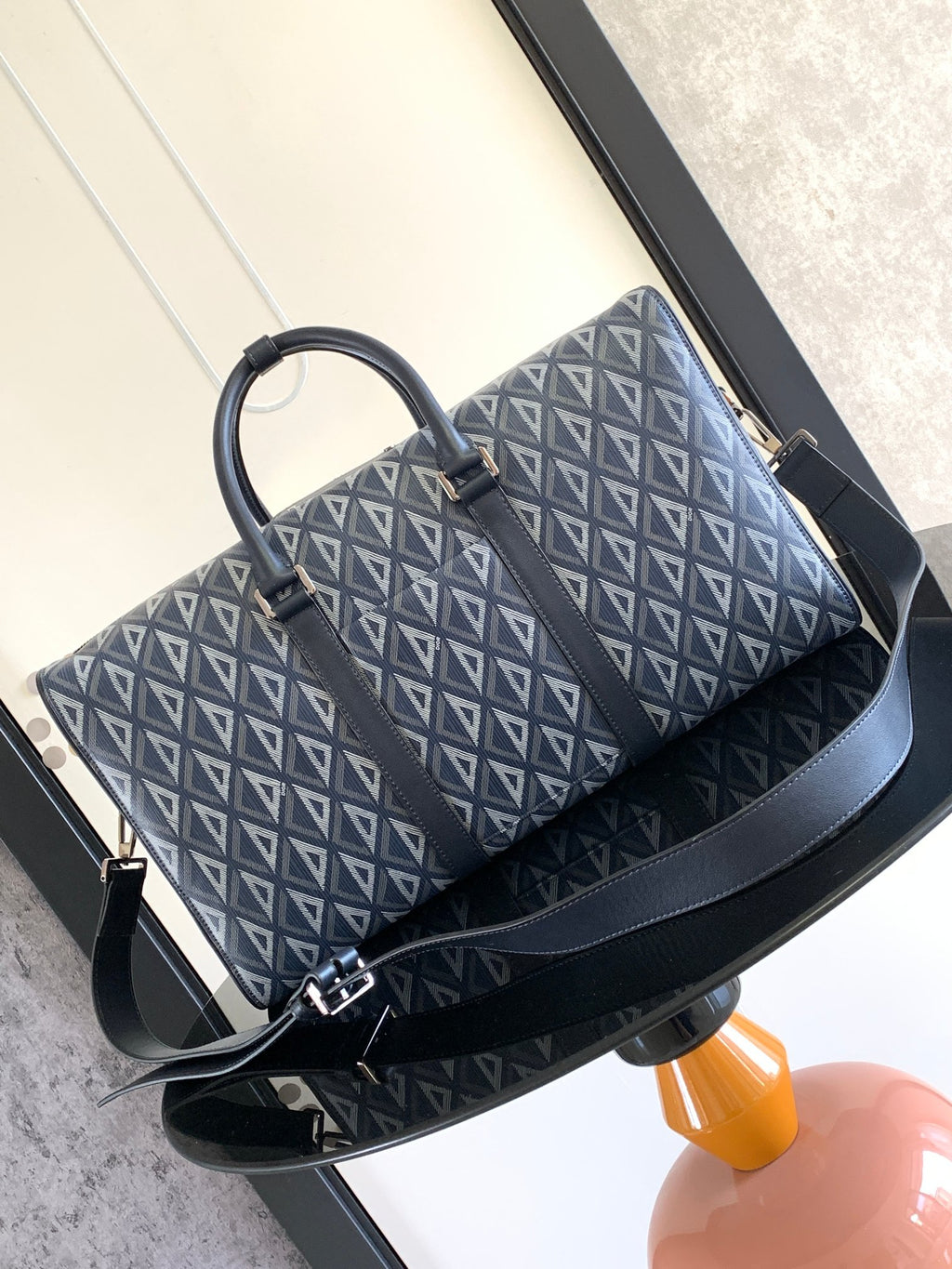Дорожня сумка Dior Lingot 50 з натуральної шкіри — фото 3