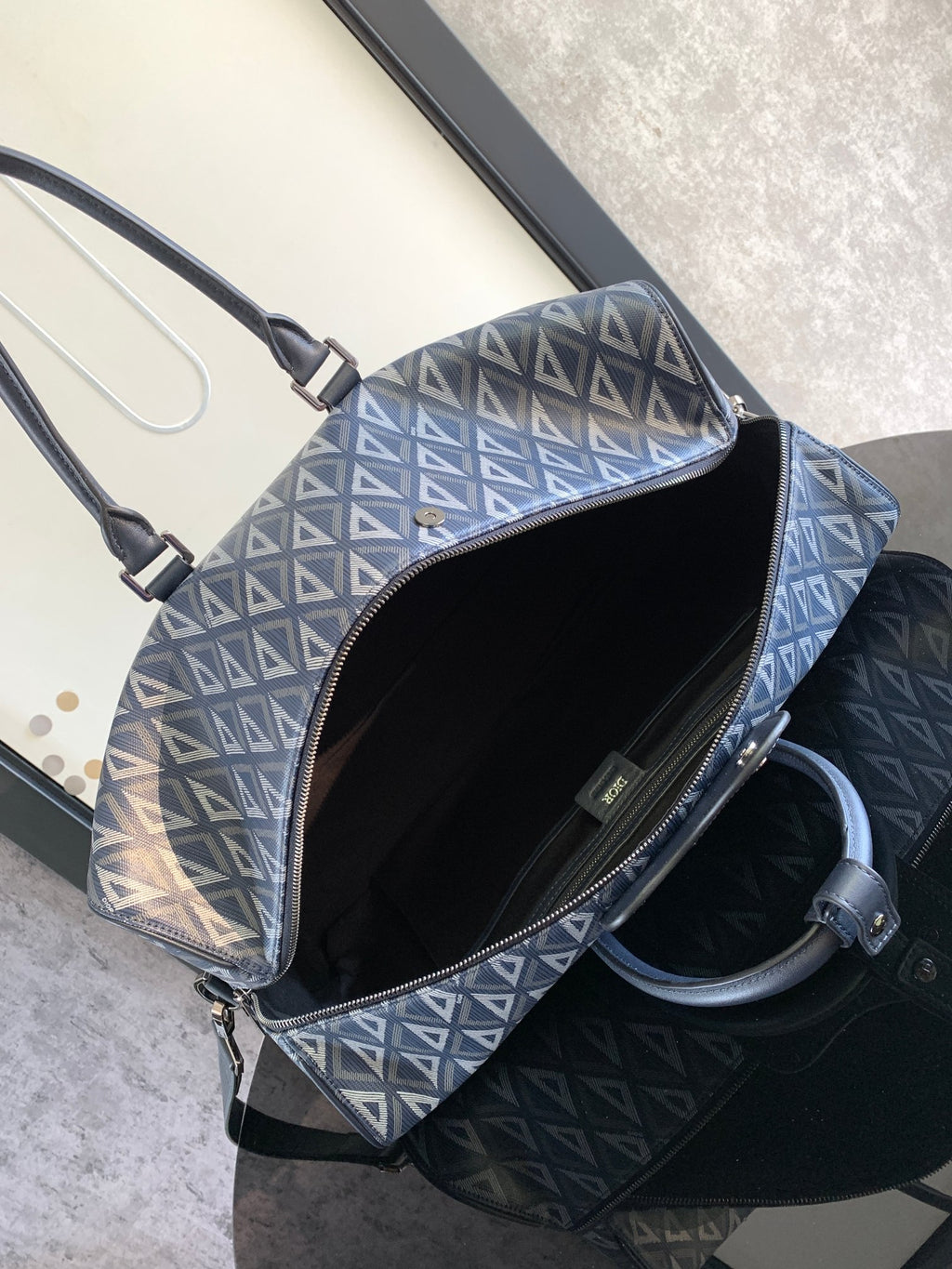 Дорожня сумка Dior Lingot 50 з натуральної шкіри — фото 8