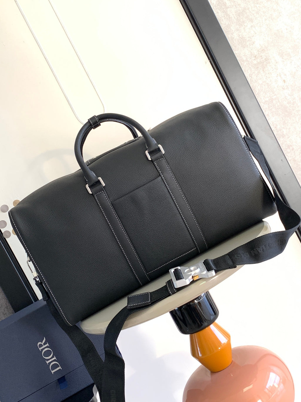 Дорожня сумка Dior Lingot 50 з натуральної шкіри — фото 3