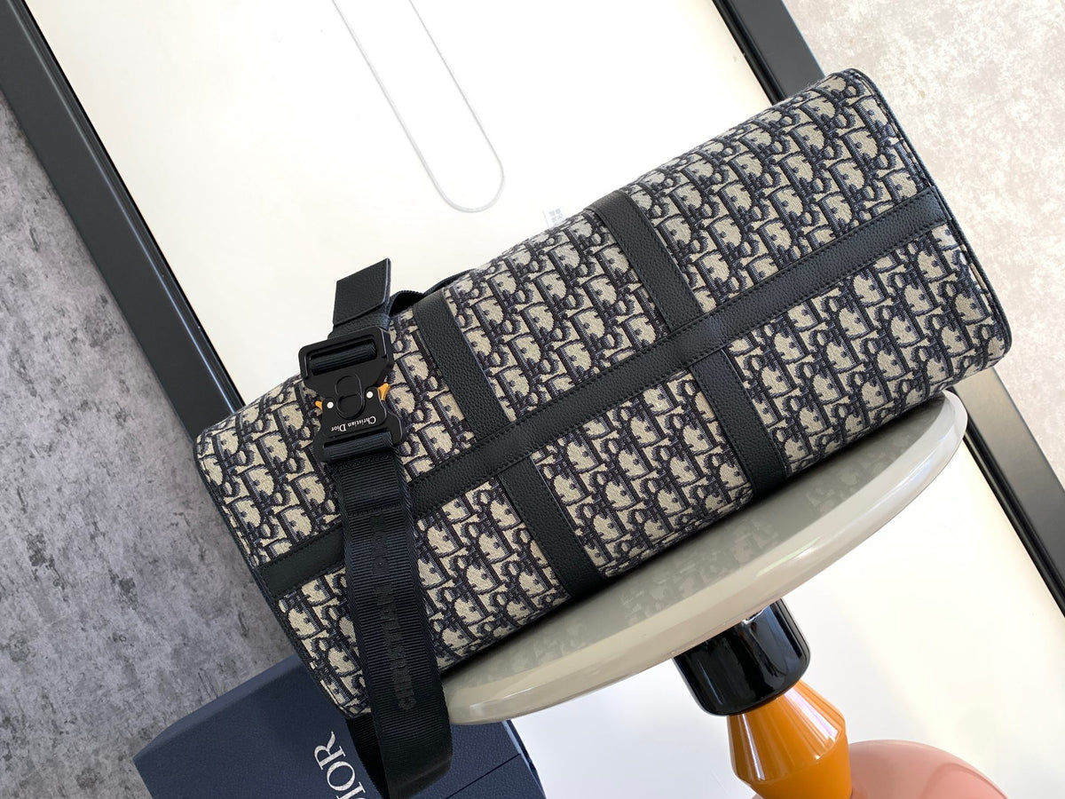 Дорожня сумка Dior Lingot 50 з натуральної шкіри — фото 4