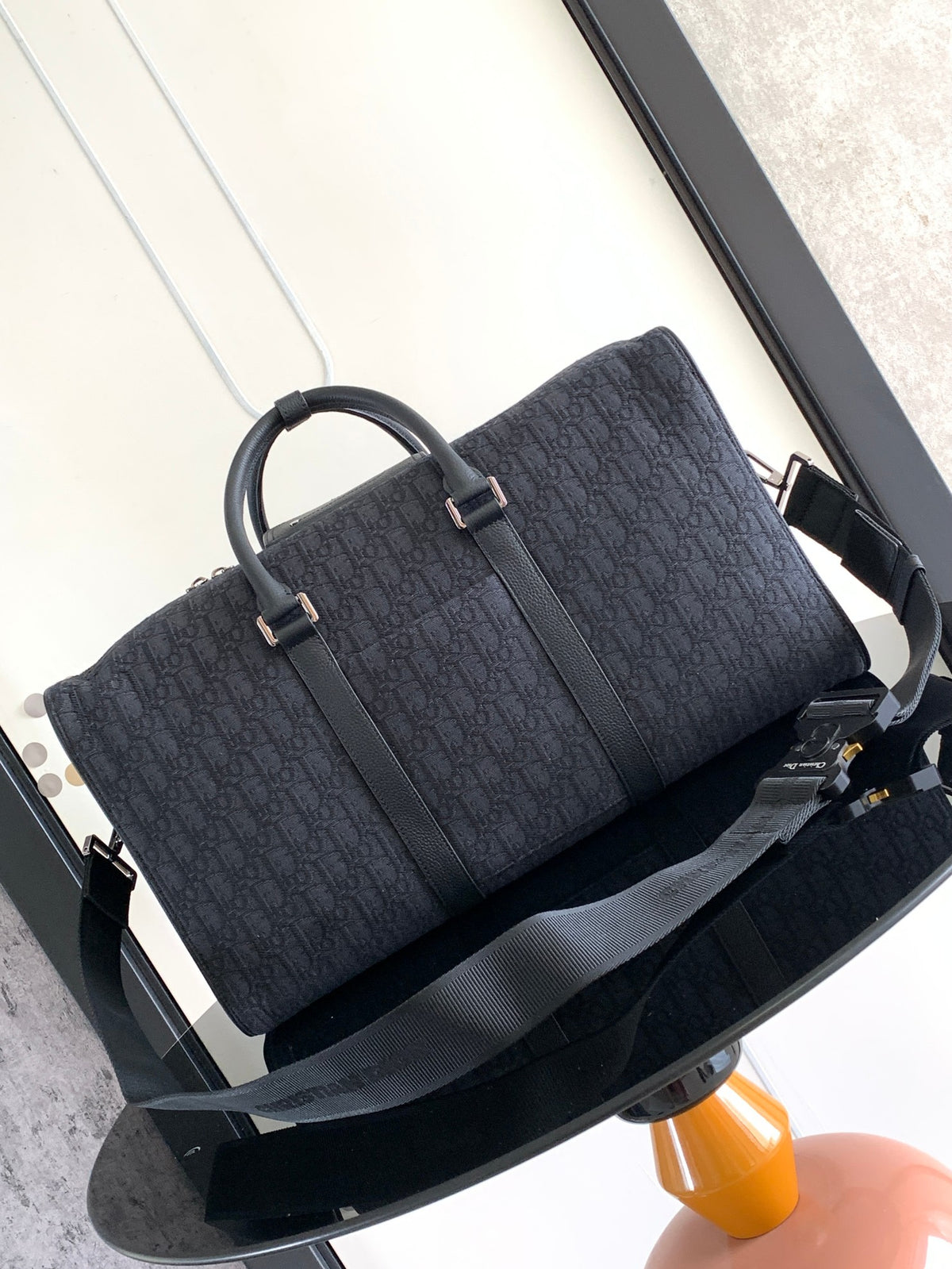 Дорожня сумка Dior Lingot 50 з натуральної шкіри — фото 3
