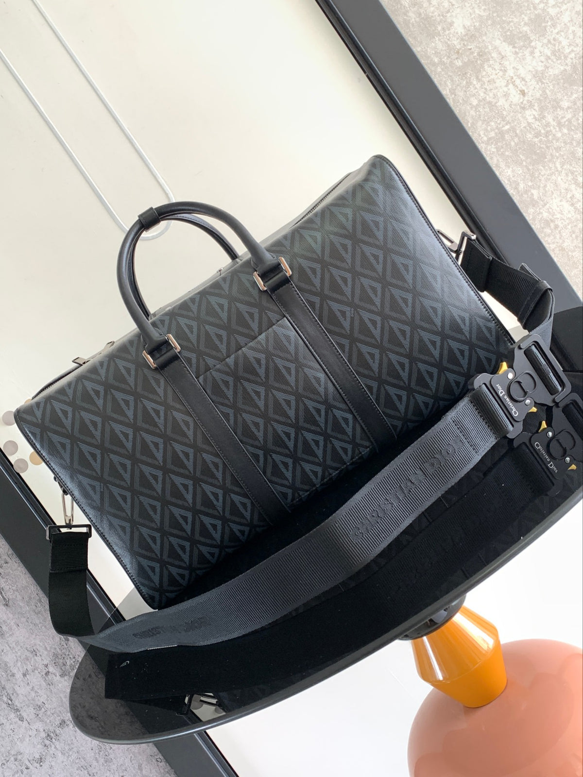 Дорожня сумка Dior Lingot 50 з натуральної шкіри — фото 3