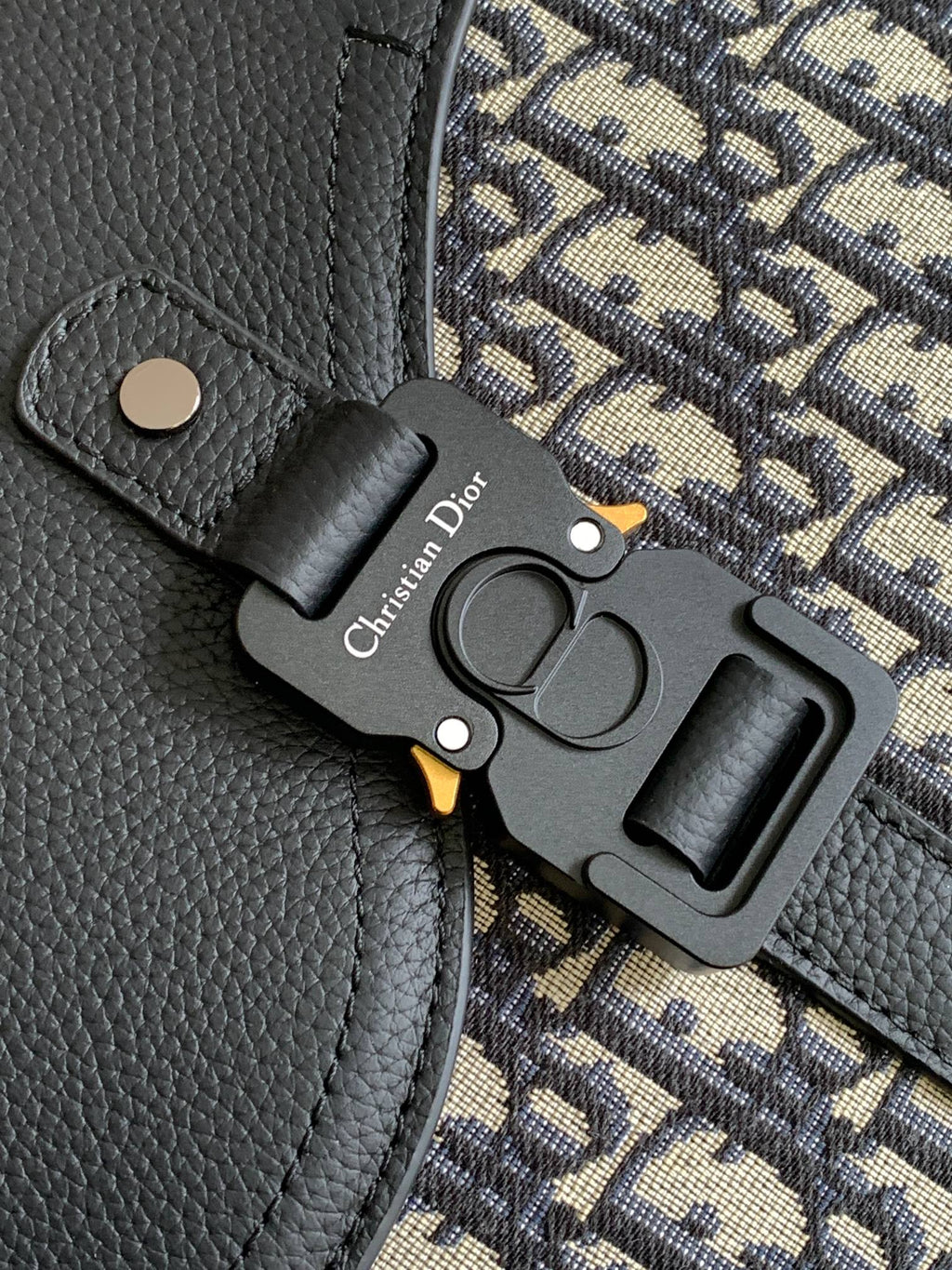 Велика сумка-месенджер Dior Saddle з натуральної шкіри — фото 5
