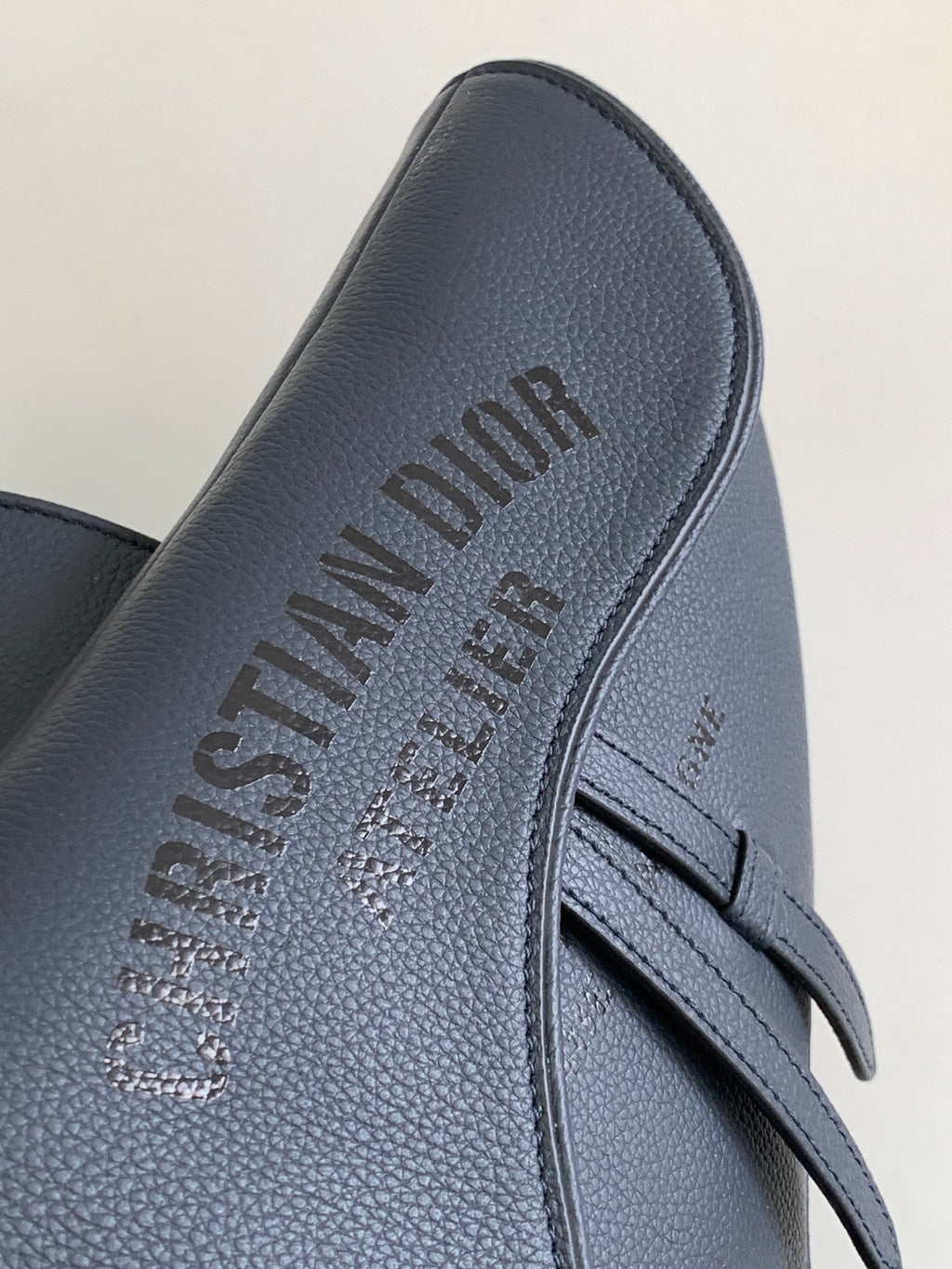 Сумка через плече Dior Saddle з натуральної шкіри — фото 4