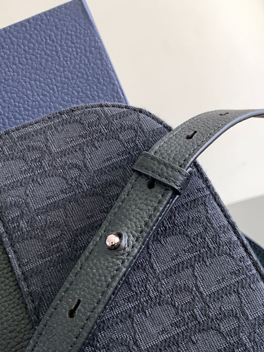 Клатч Dior Saddle з натуральної шкіри — фото 3