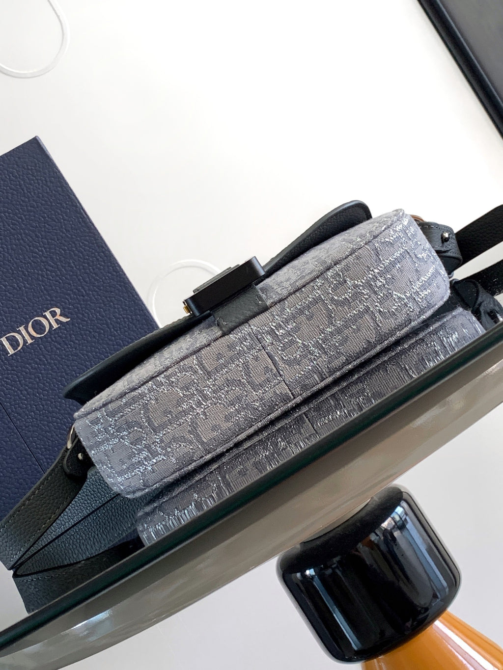 Клатч Dior Saddle з натуральної шкіри — фото 4
