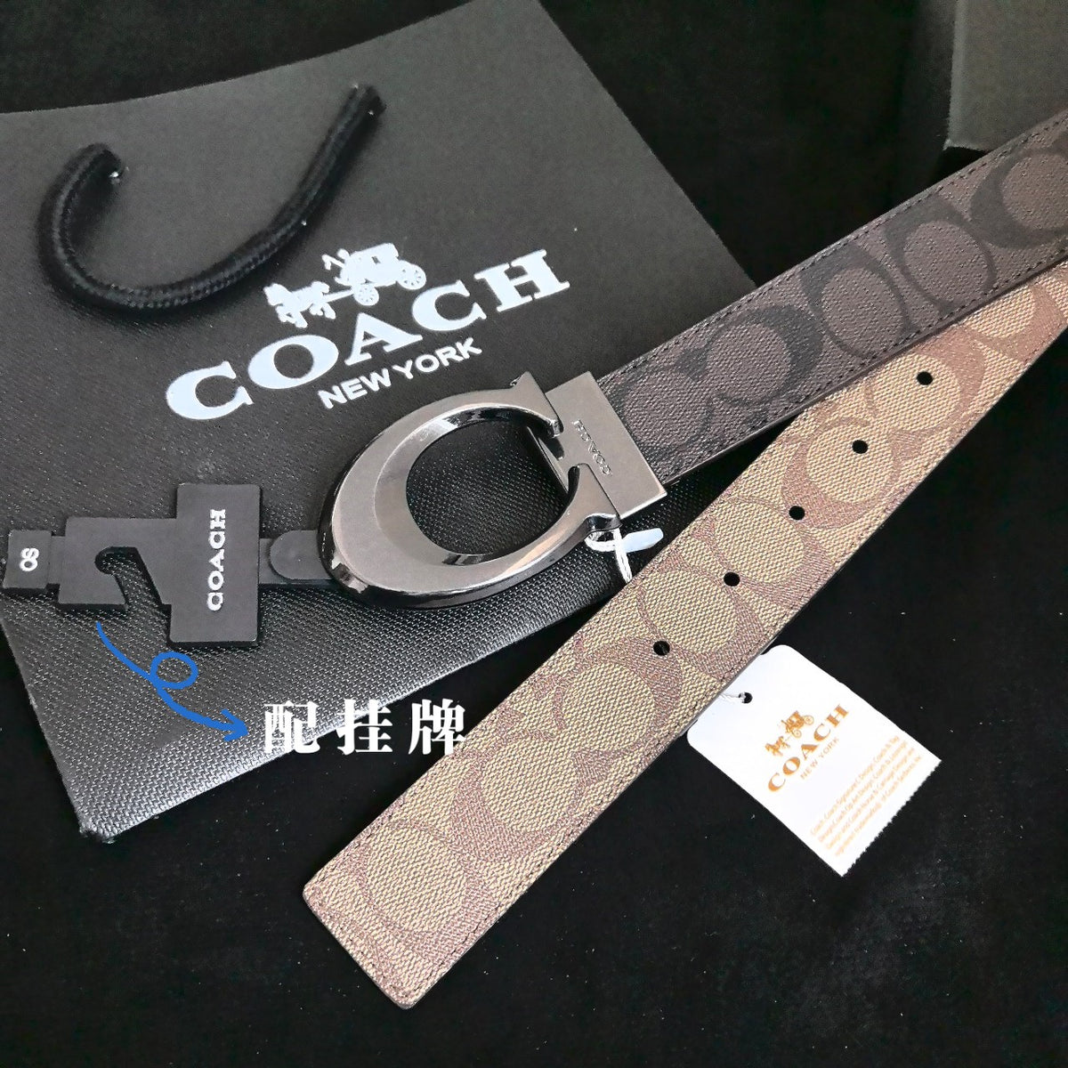 Ремінь Coach — фото 1