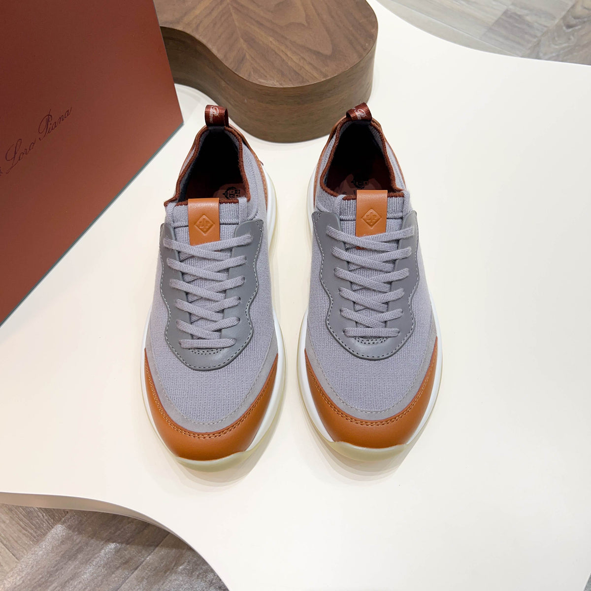 Шкіряні кросівки Loro Piana Soho Walk
