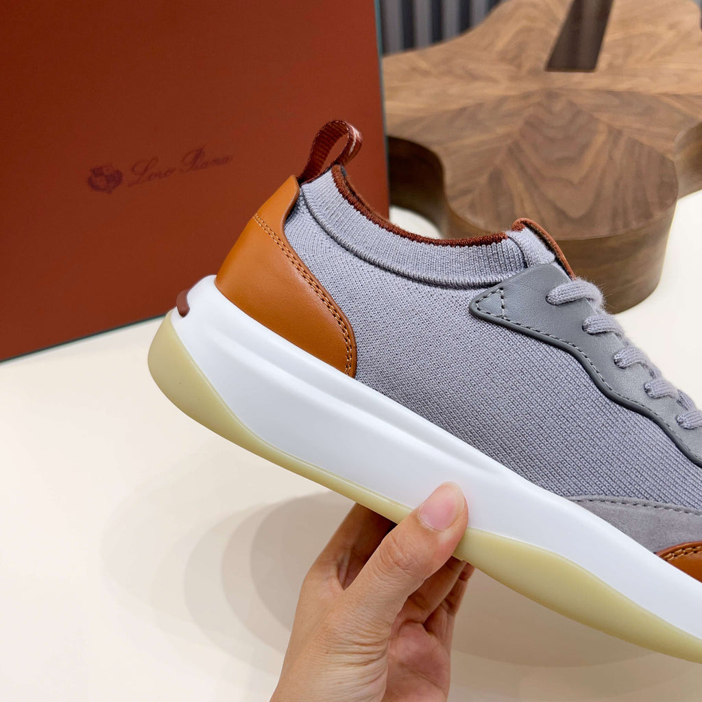 Шкіряні кросівки Loro Piana Soho Walk