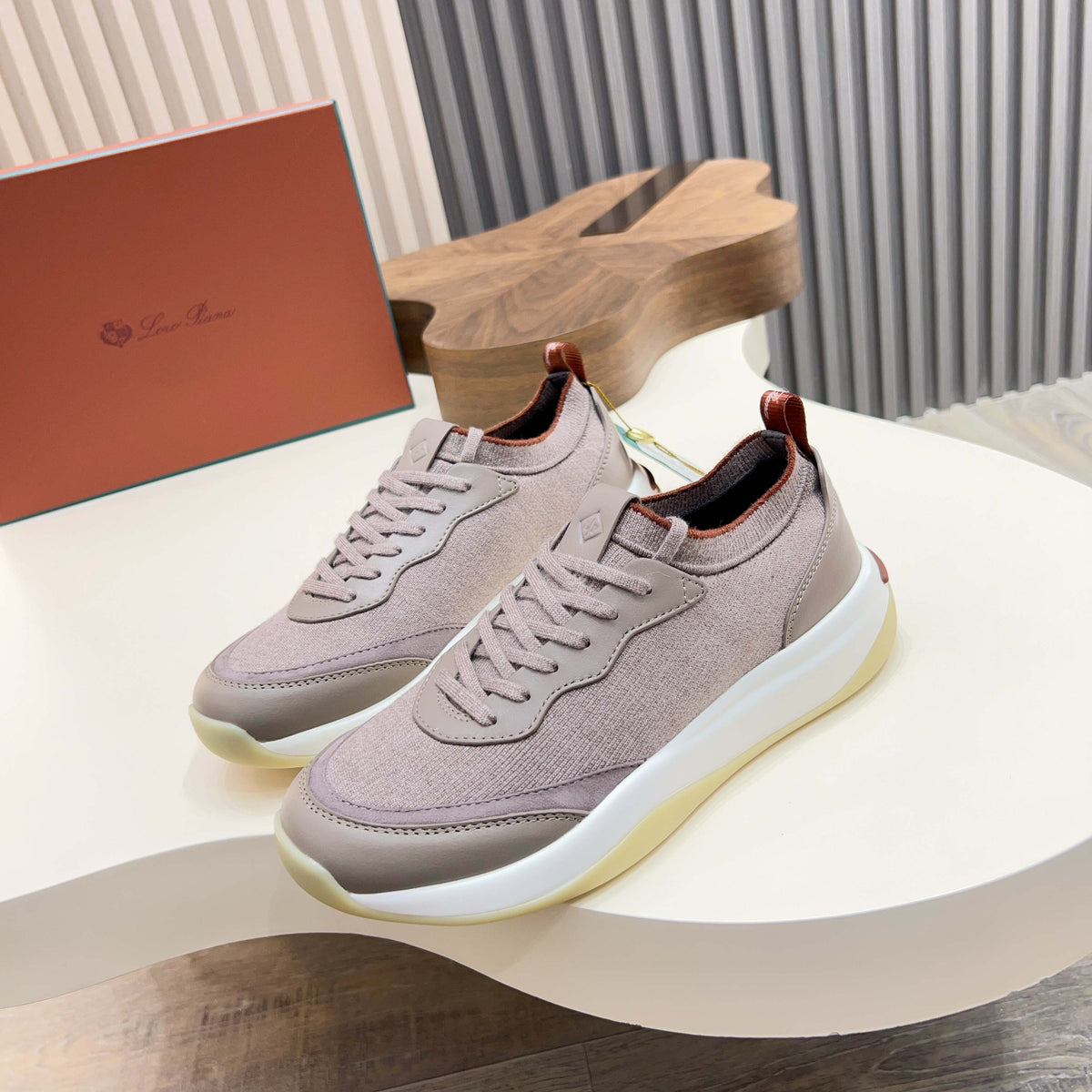 Шкіряні кросівки Loro Piana Soho Walk