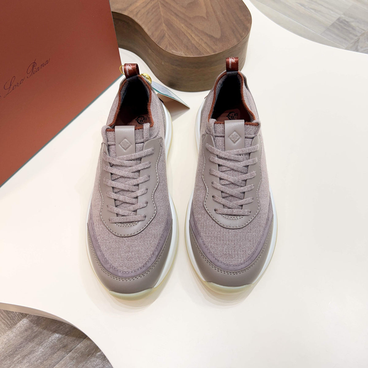 Шкіряні кросівки Loro Piana Soho Walk