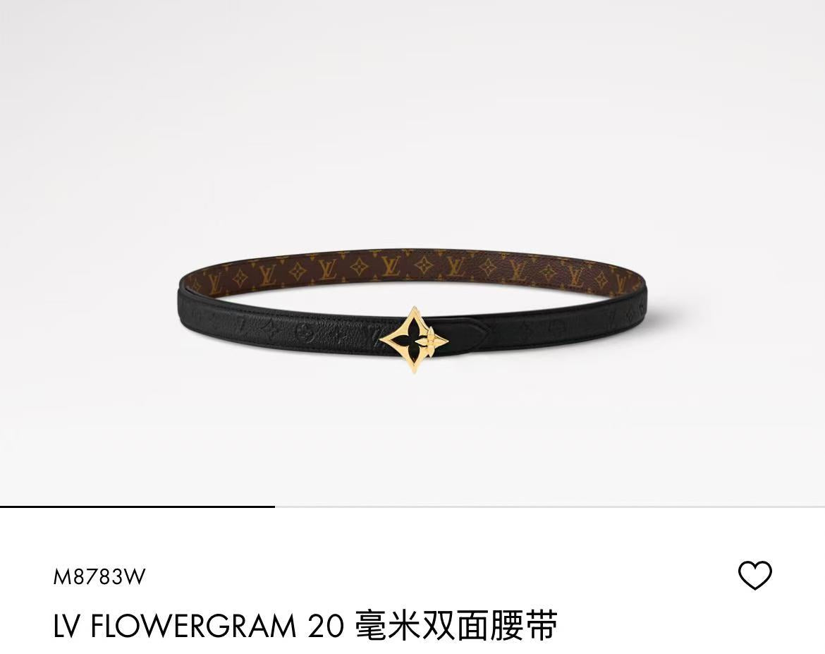 Ремінь Louis Vuitton з текстилю — фото 6