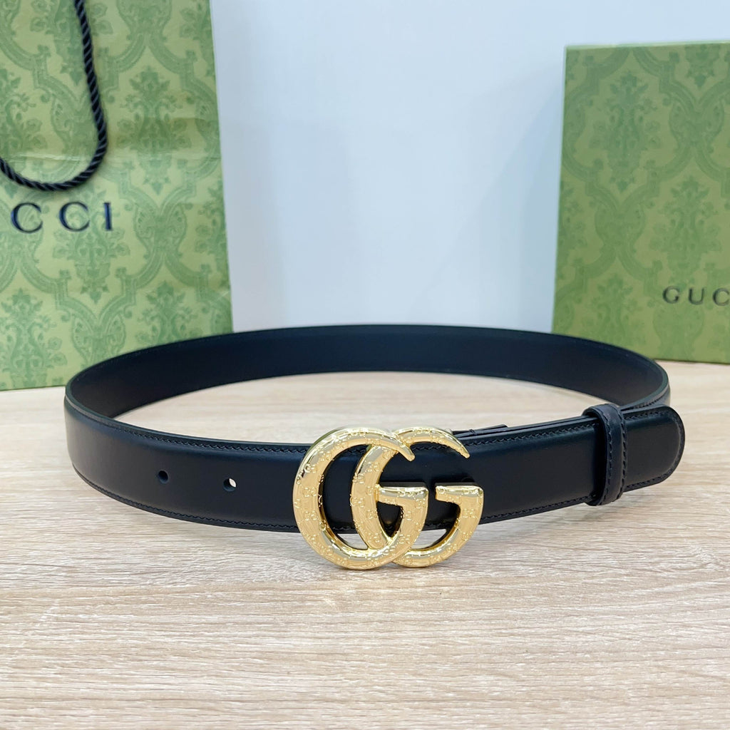 Ремінь Gucci з натуральної шкіри — фото 1