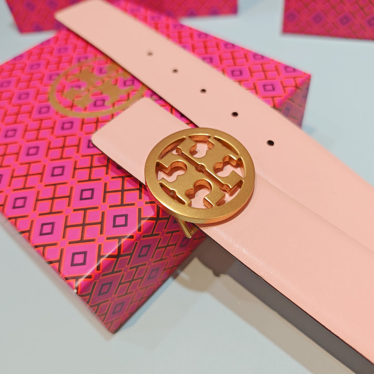 Ремінь Tory Burch з натуральної шкіри — фото 6