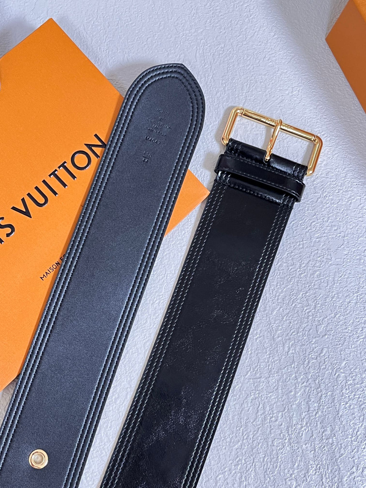 Ремінь Louis Vuitton з натуральної шкіри — фото 2