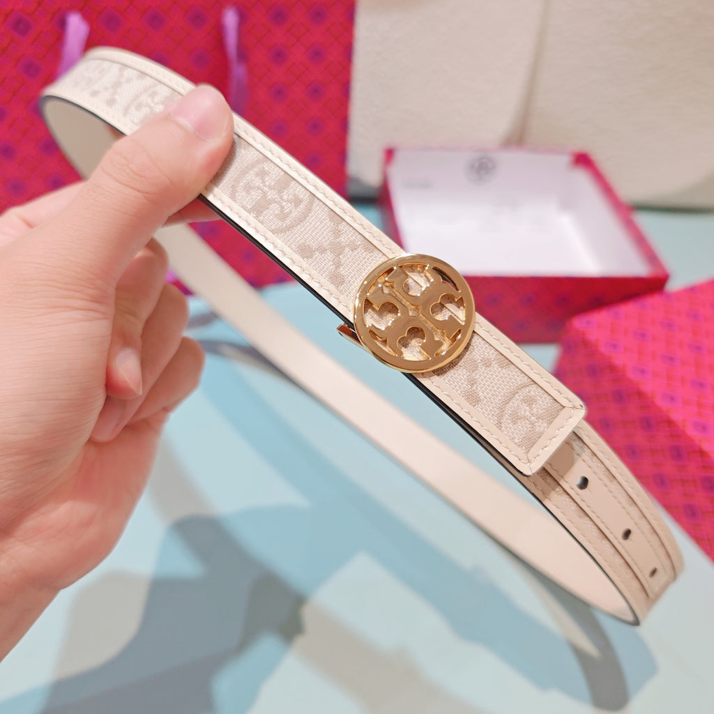 Ремінь Tory Burch з шкіри — фото 2