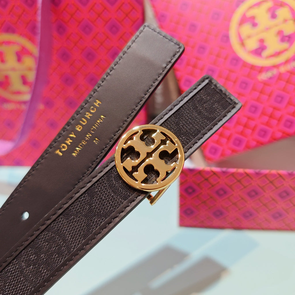 Ремінь Tory Burch з шкіри — фото 5