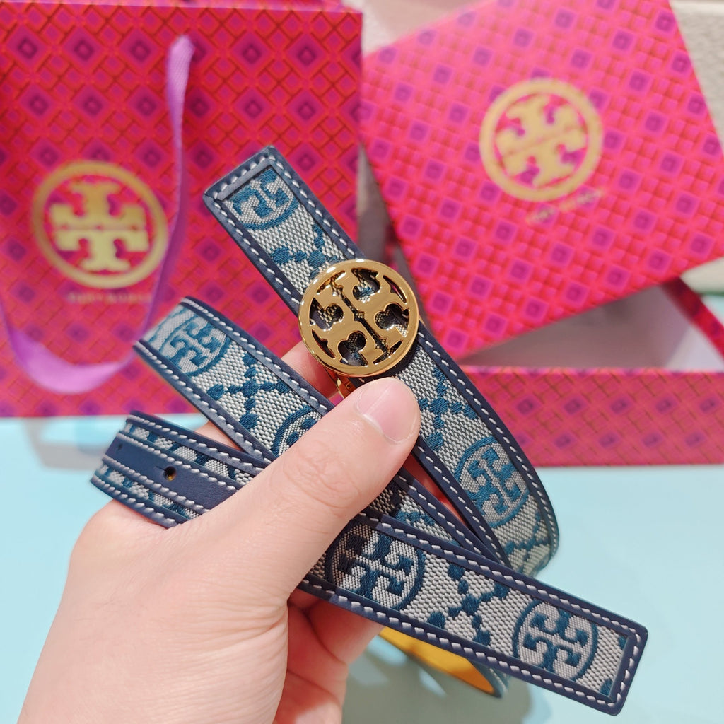 Ремінь Tory Burch з шкіри — фото 4