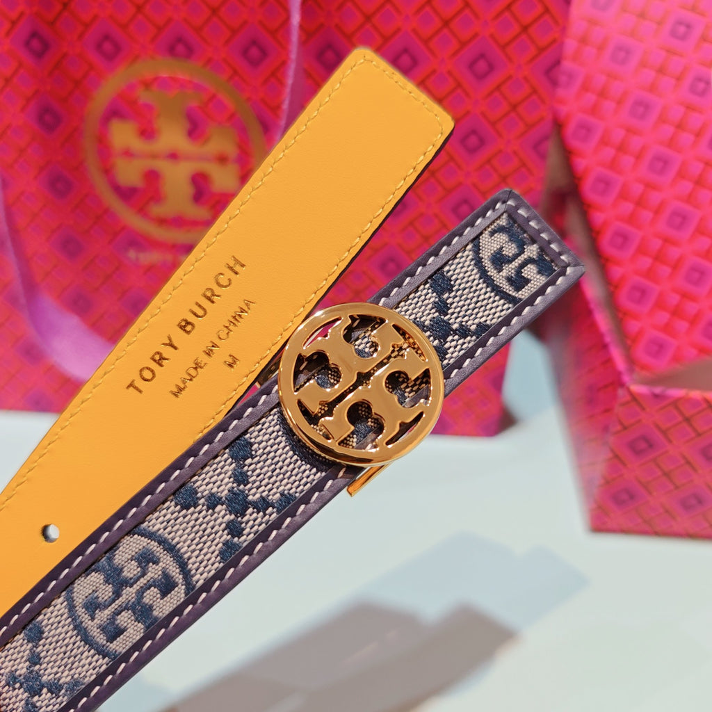 Ремінь Tory Burch з шкіри — фото 5