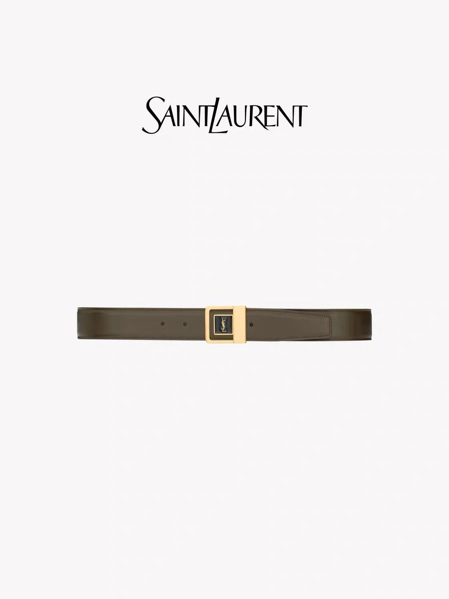 Ремінь Saint Laurent з шкіри — фото 6