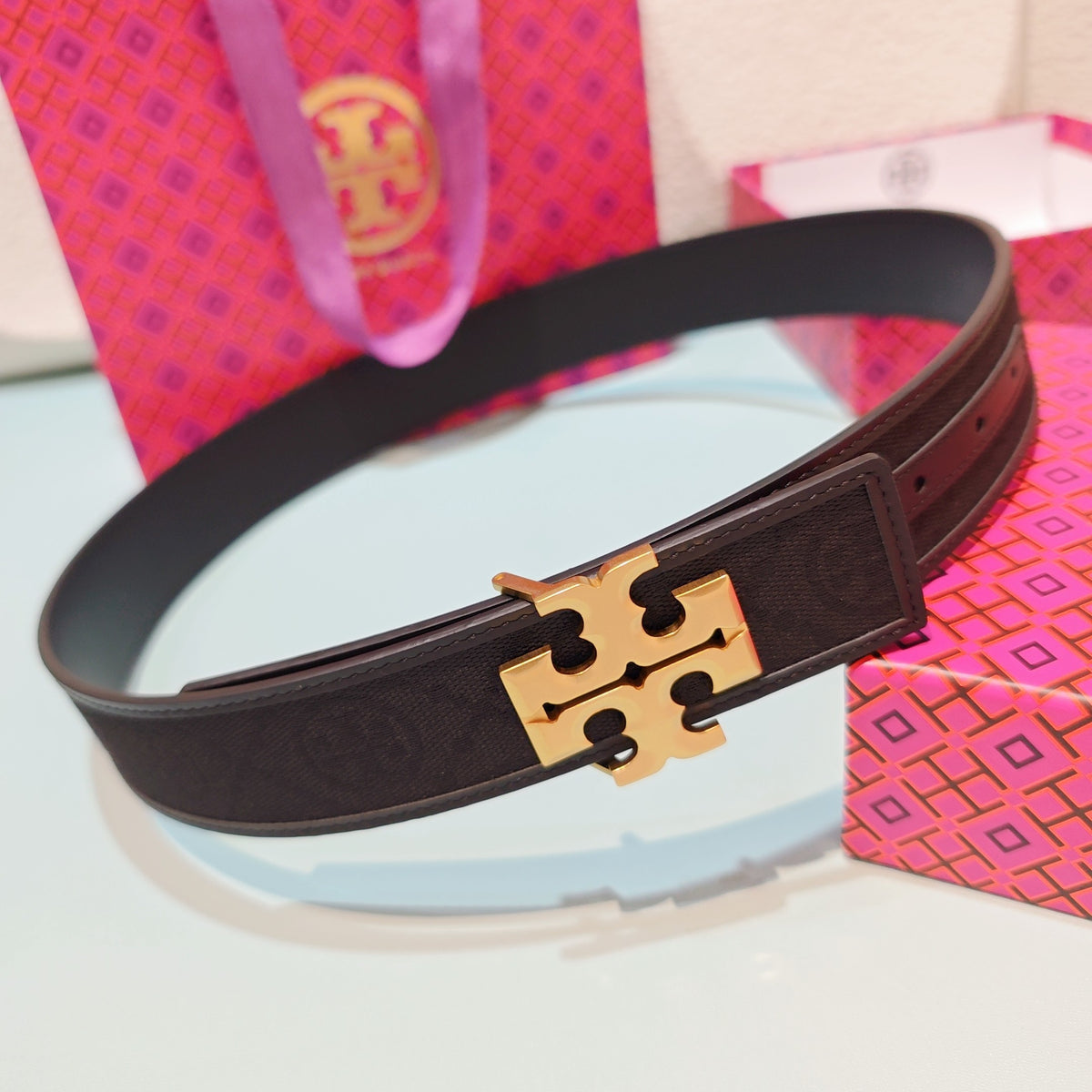 Ремінь Tory Burch — фото 5
