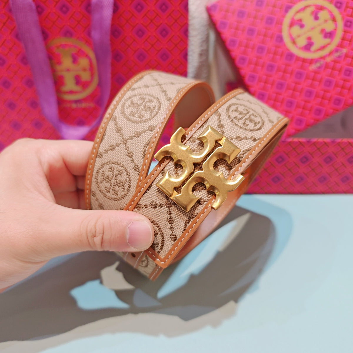 Ремінь Tory Burch — фото 3