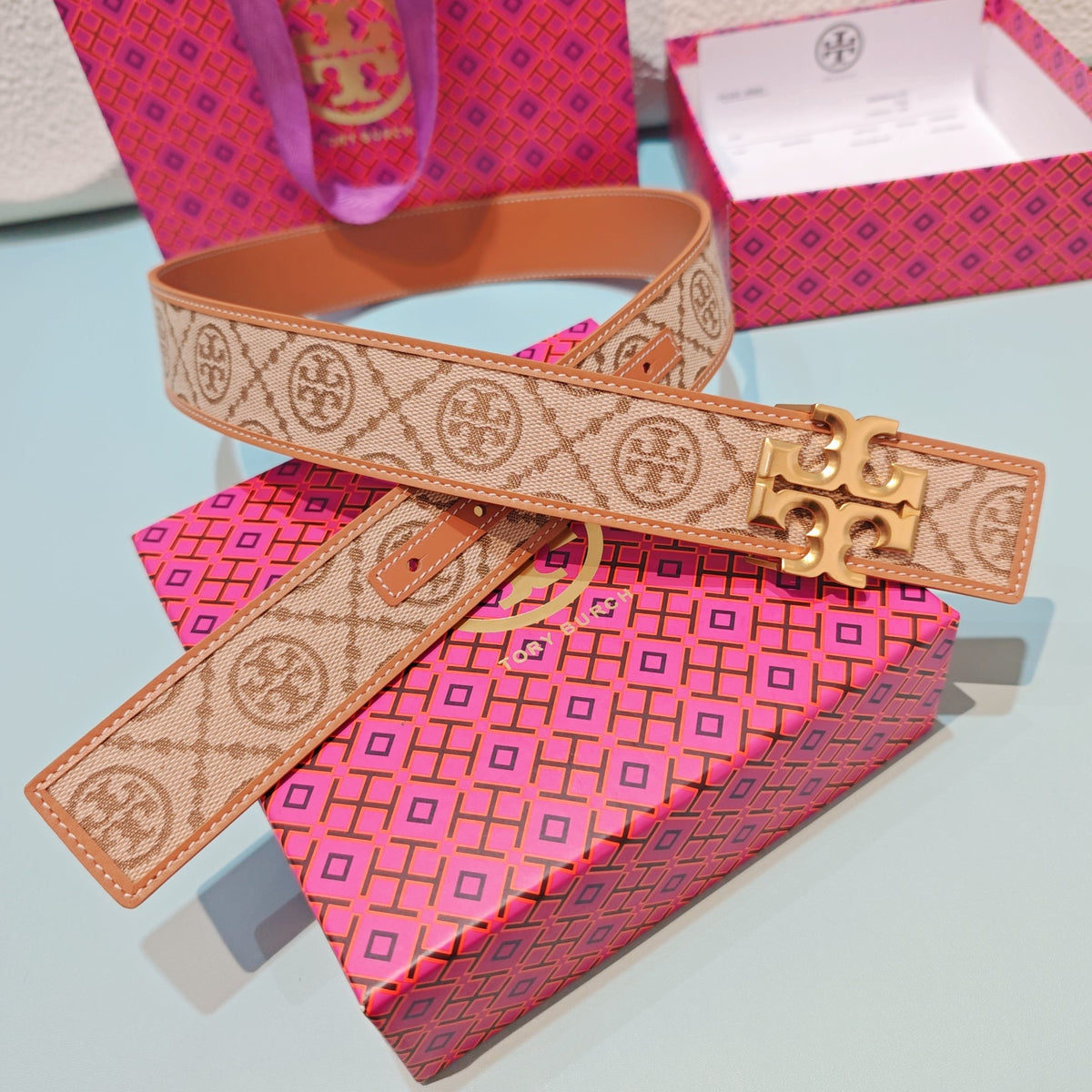 Ремінь Tory Burch — фото 2