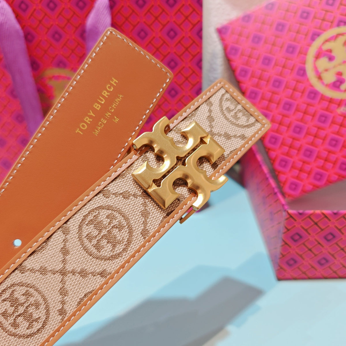 Ремінь Tory Burch — фото 4