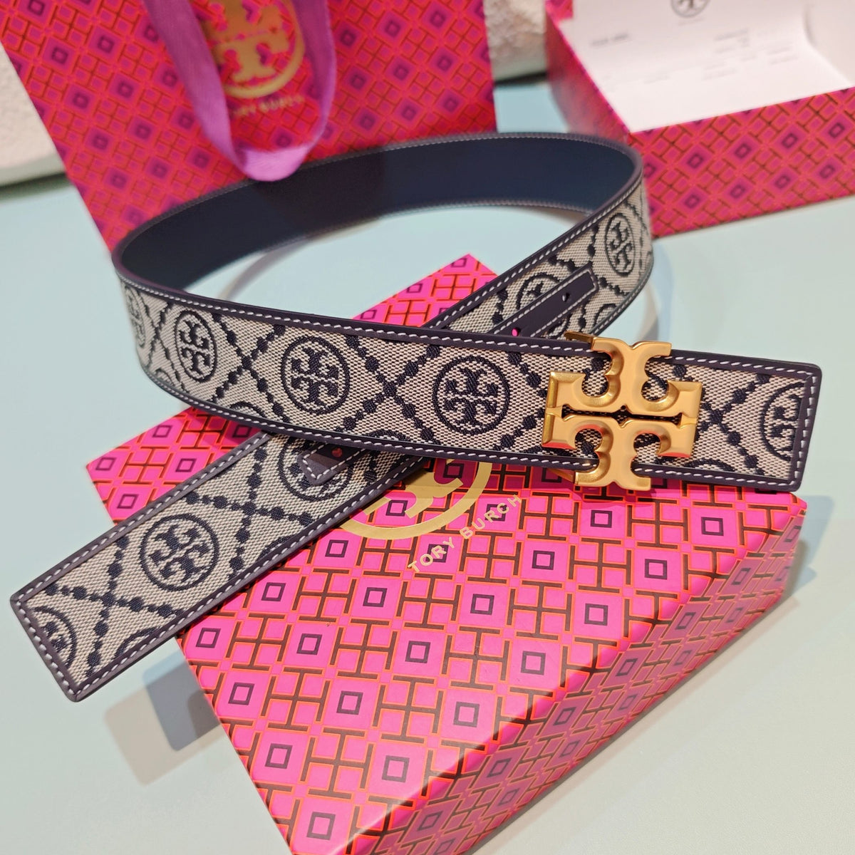 Ремінь Tory Burch — фото 3