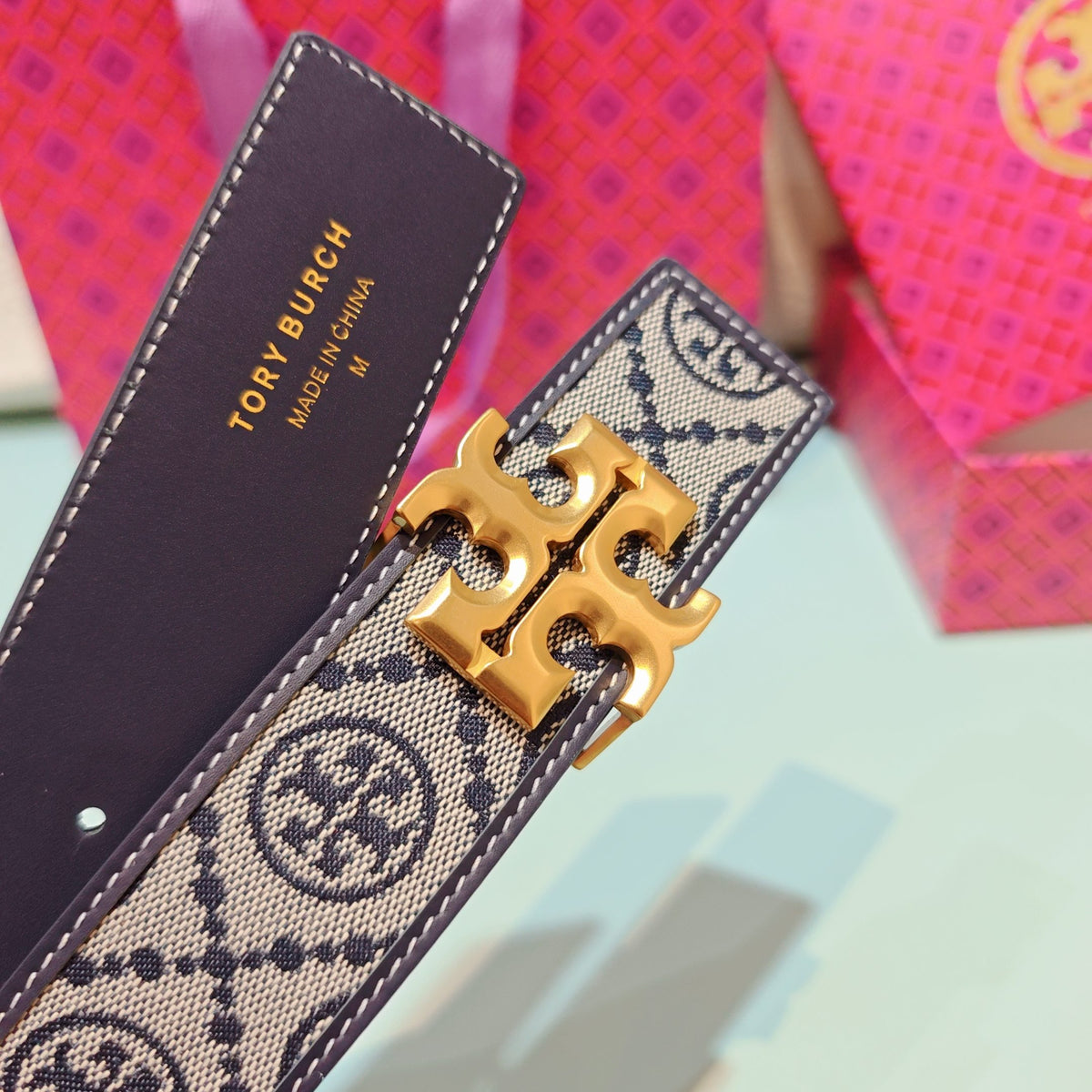 Ремінь Tory Burch — фото 5