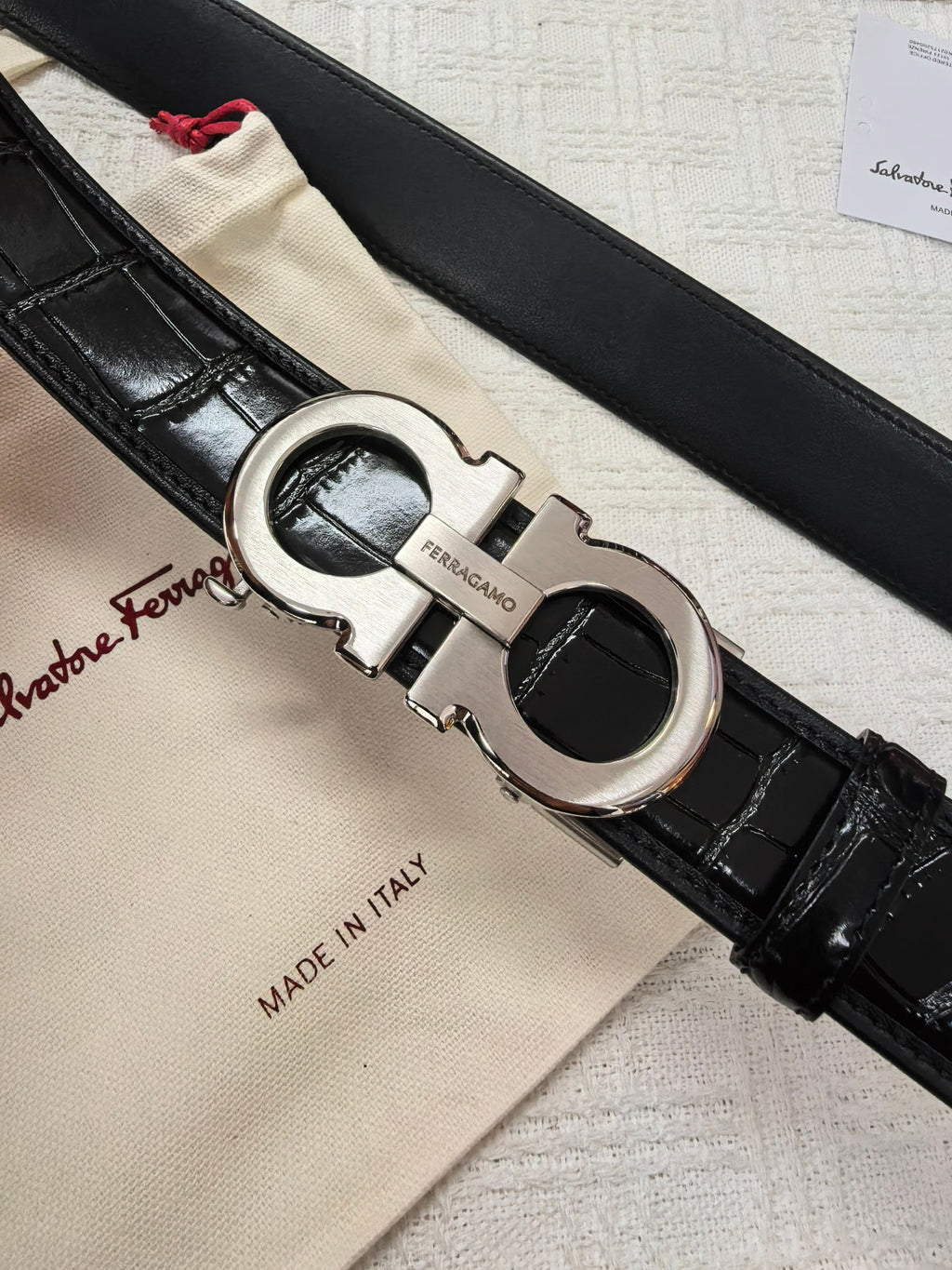 Ремінь Salvatore Ferragamo — фото 2
