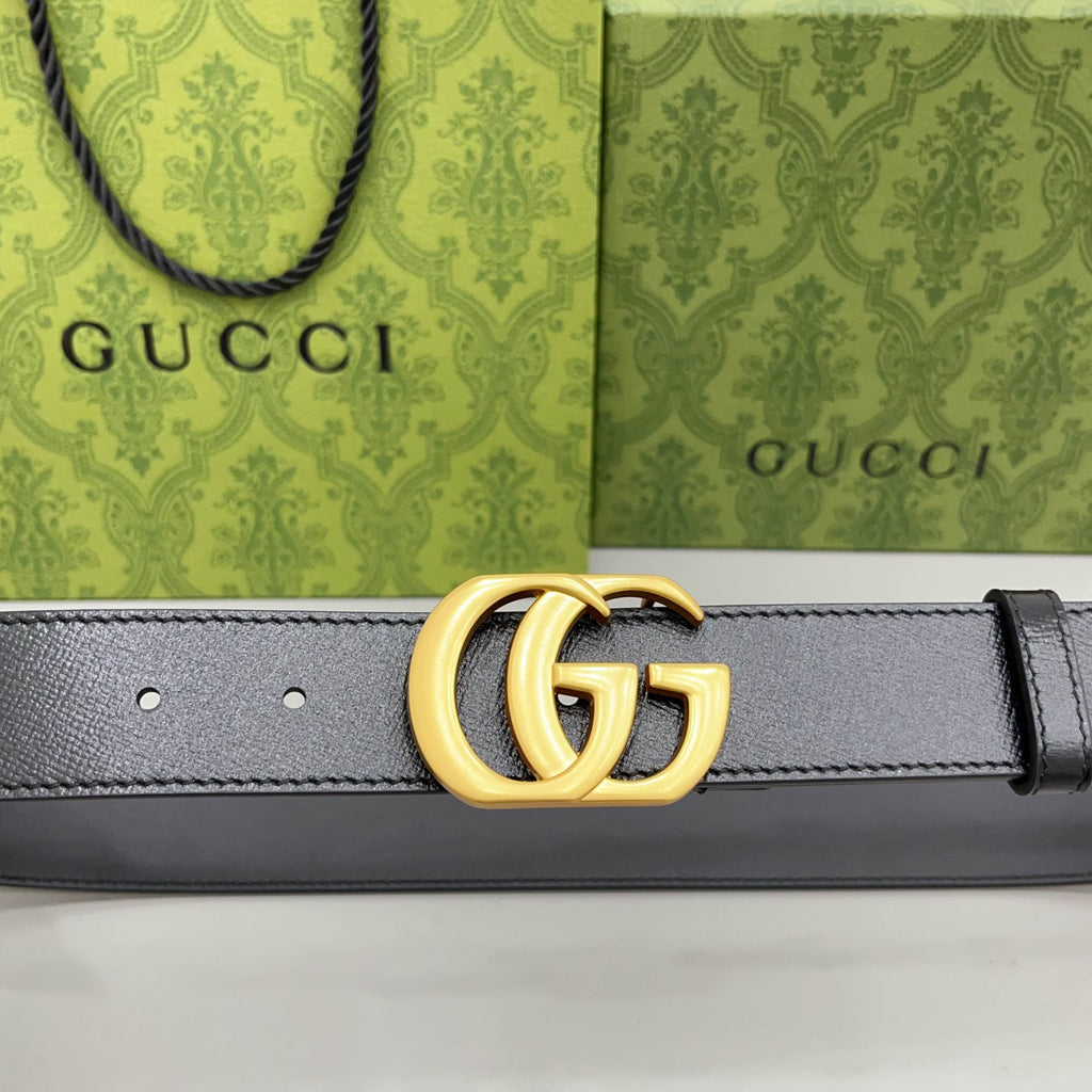 Ремінь Gucci Double G з натуральної шкіри — фото 4