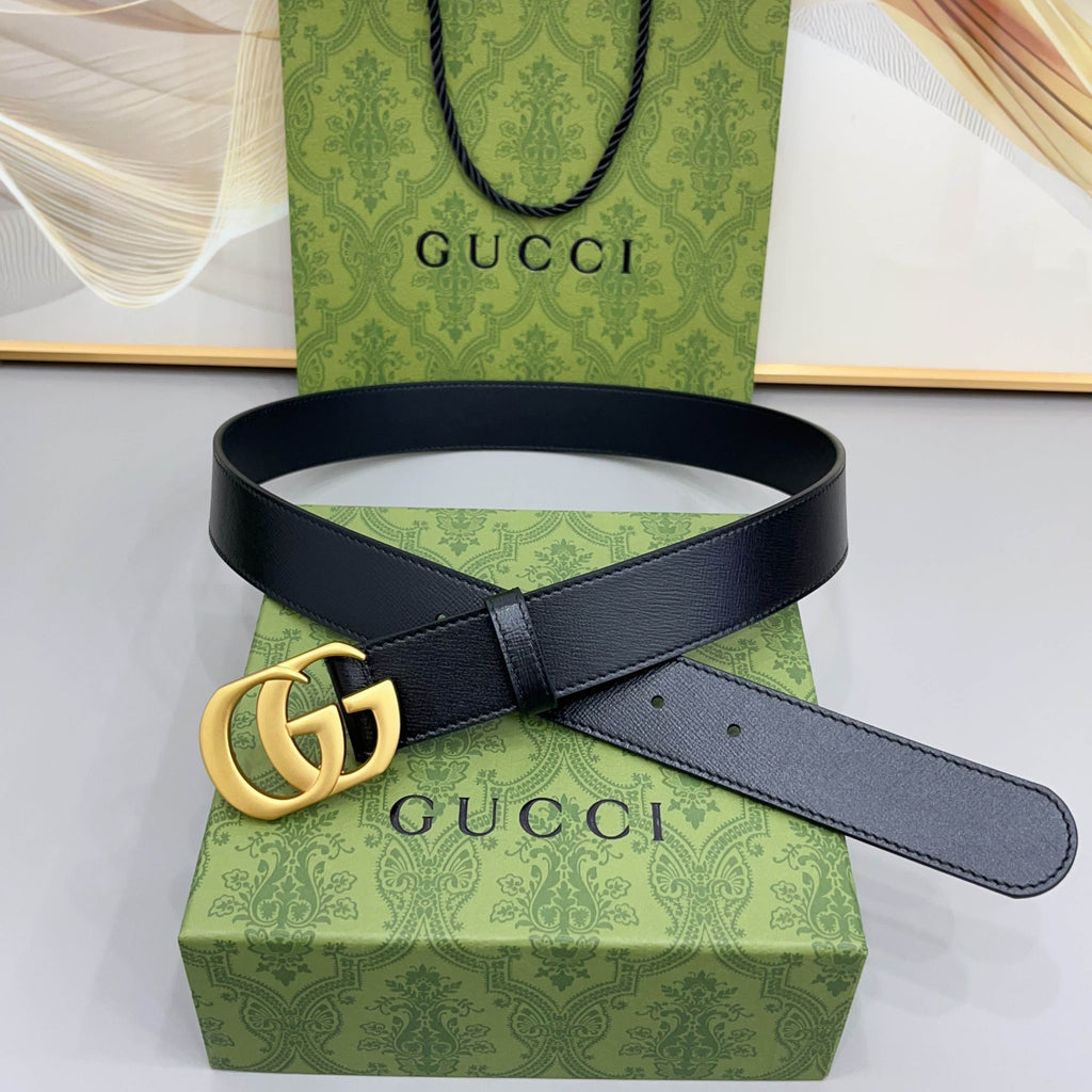 Ремінь Gucci Double G з натуральної шкіри — фото 3
