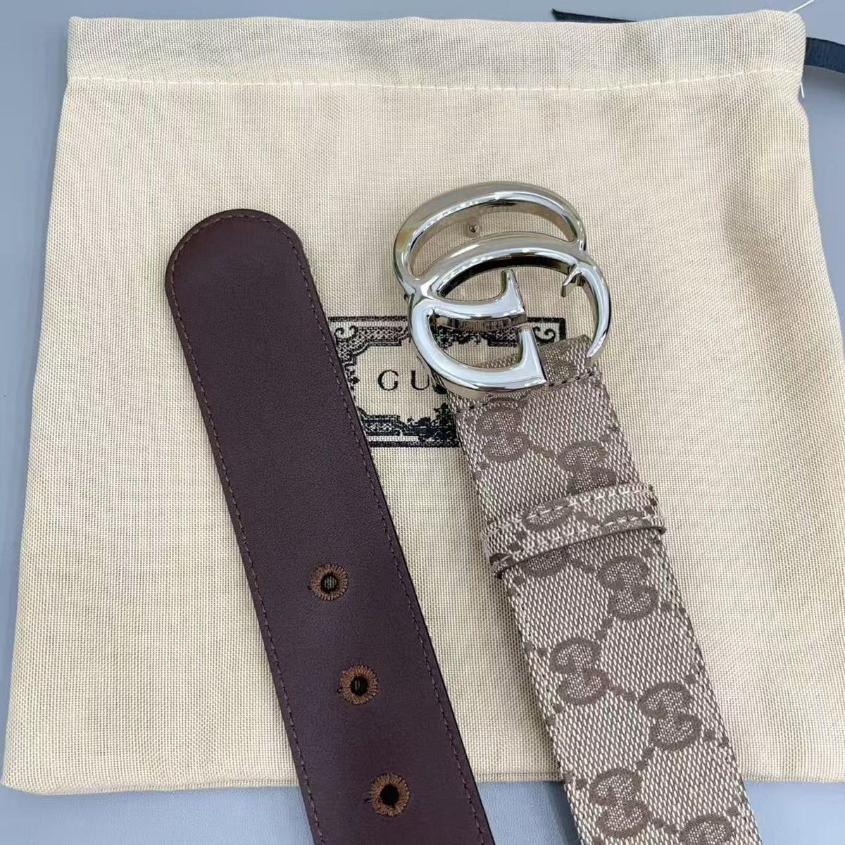 Ремінь Gucci з полотна