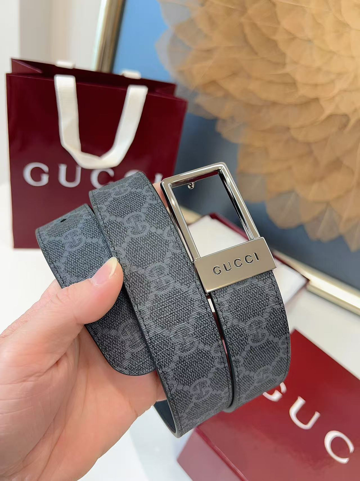 Ремінь Gucci з ПВХ