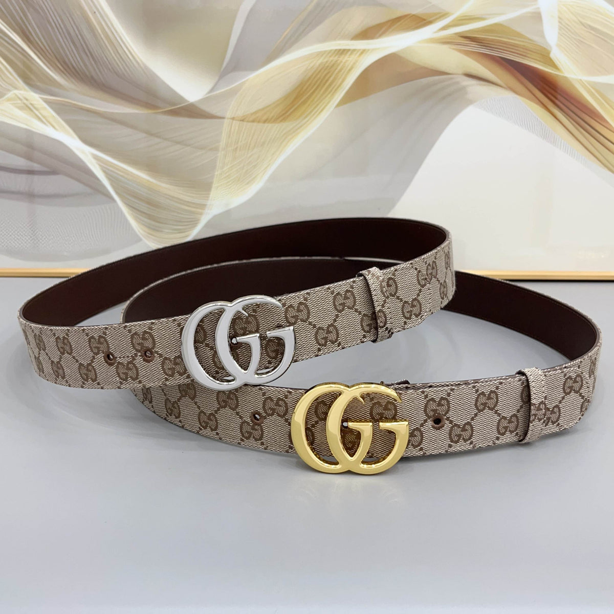 Ремінь Gucci з полотна