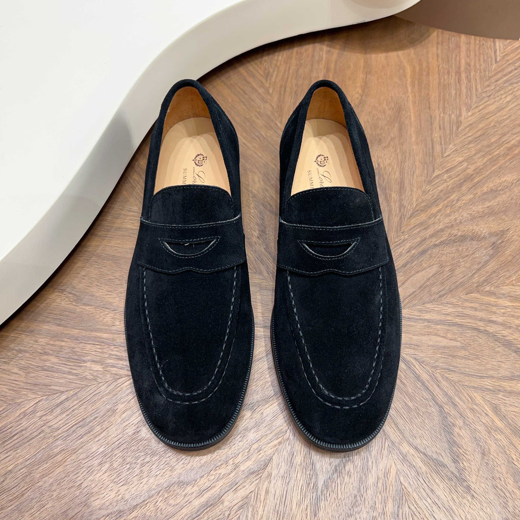 Шкіряні пенні лофери Loro Piana