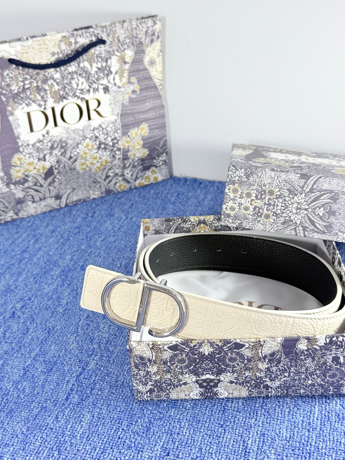 Ремінь Dior з натуральної телячої шкіри
