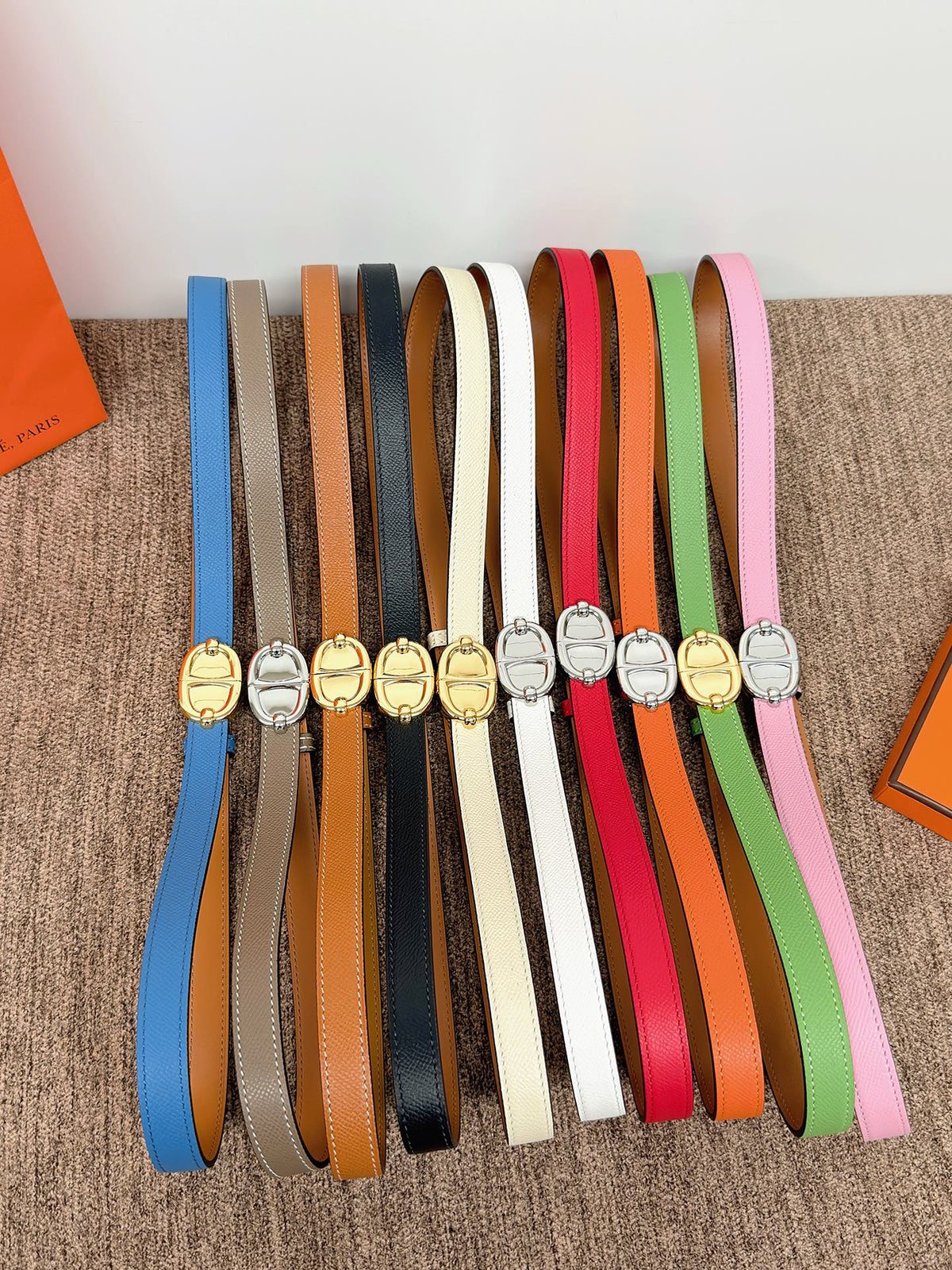 Ремінь Hermès зі шкіри Epsom