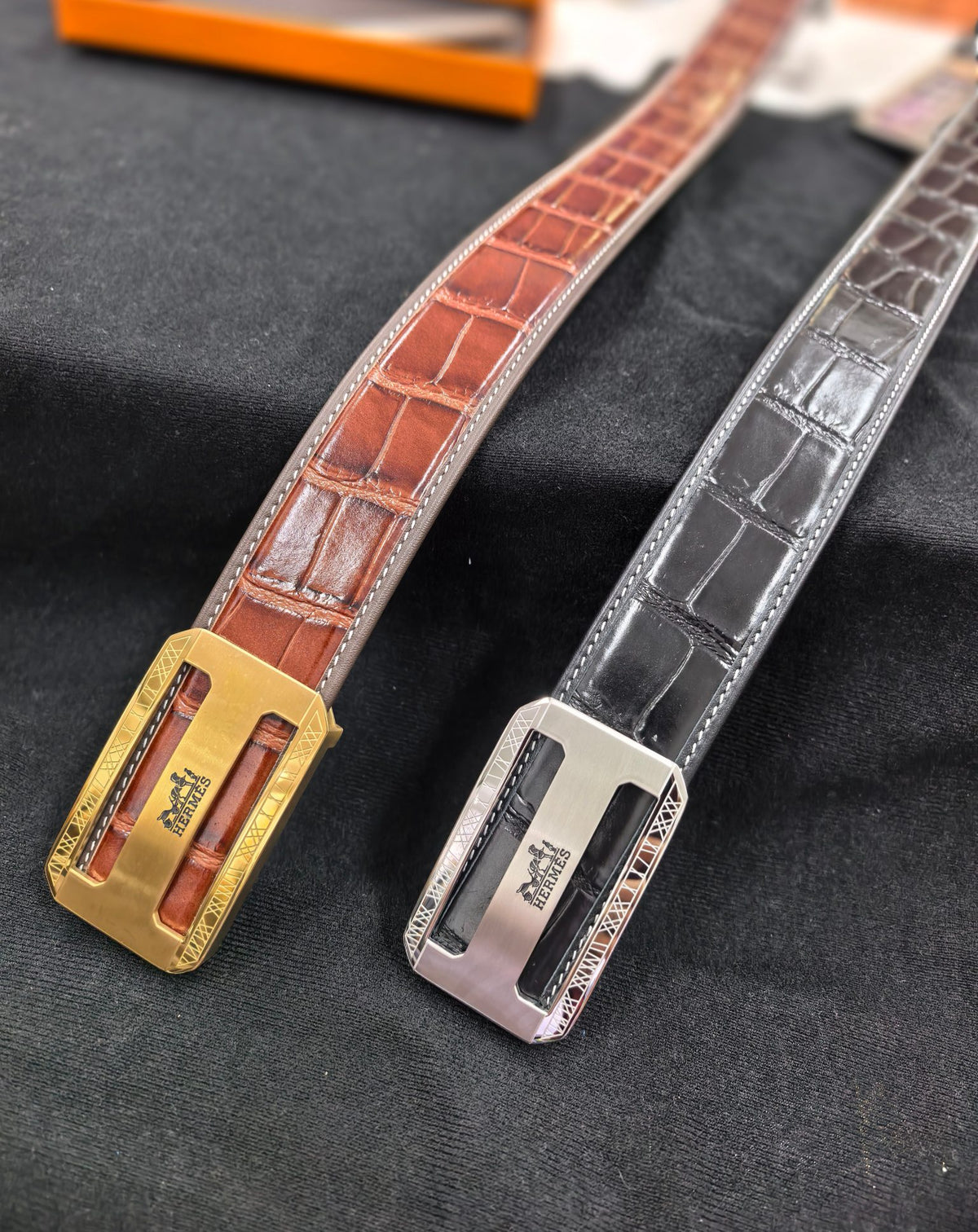 Ремінь Hermès з натуральної шкіри