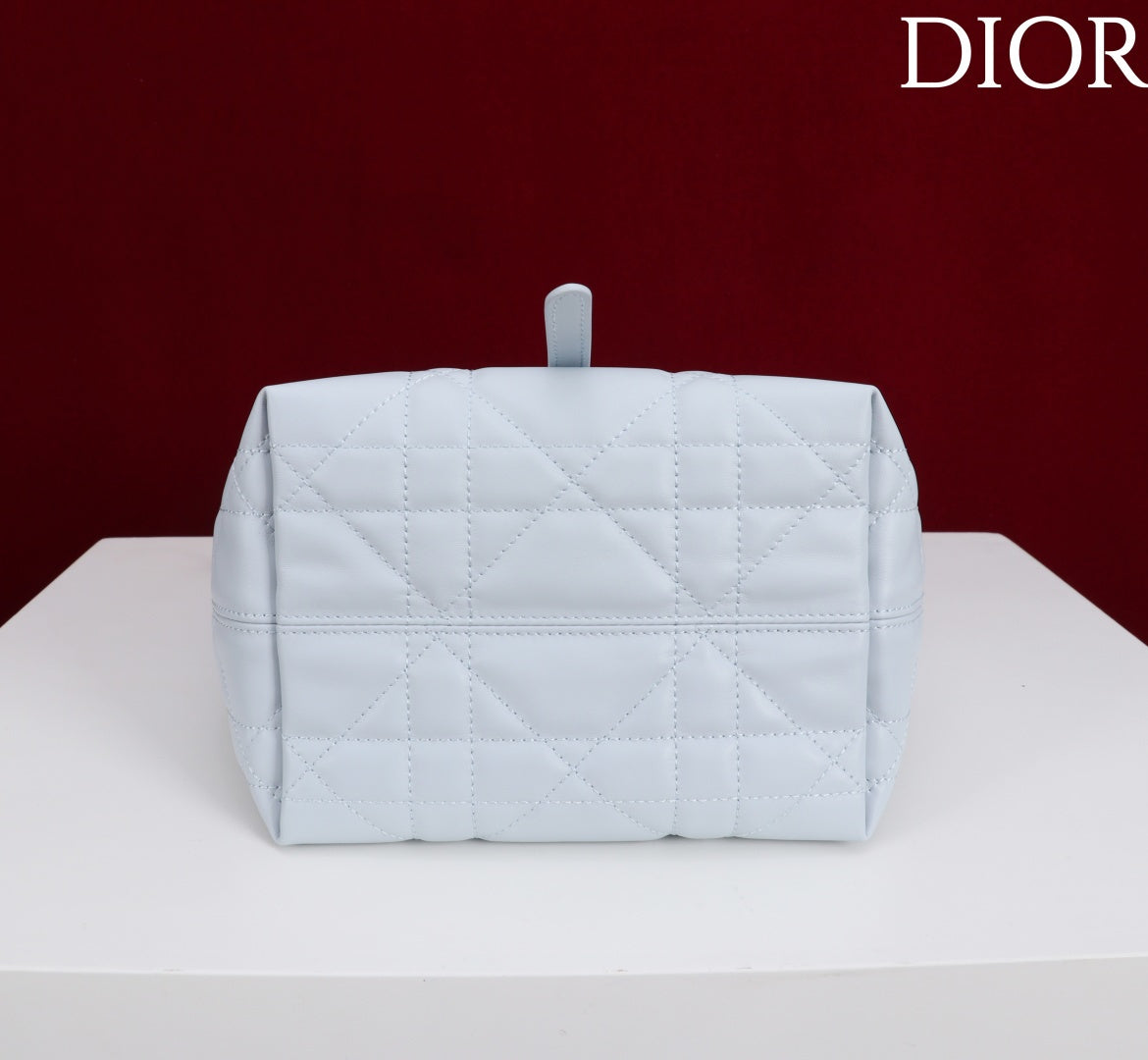 Сумка з ручками Dior Toujours з натуральної шкіри, бежева — фото 5