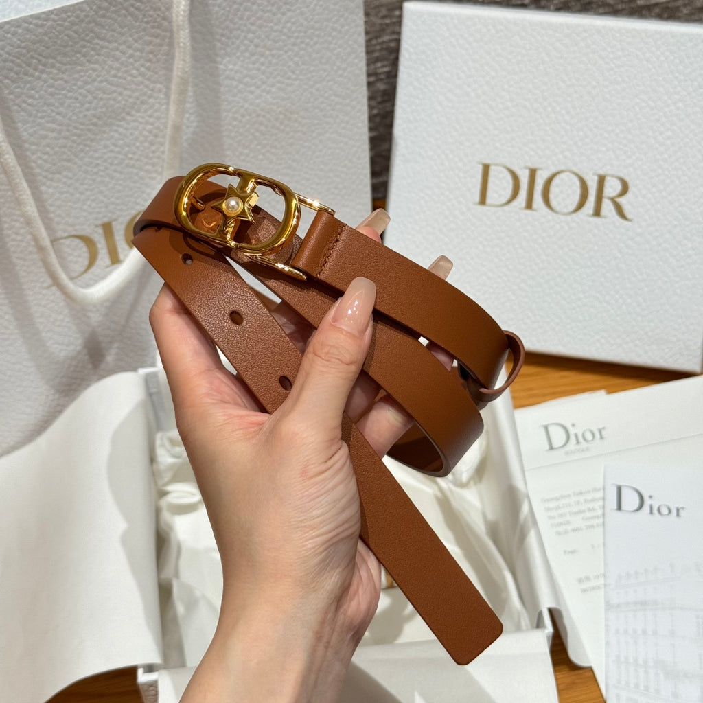 Ремінь Dior з натуральної шкіри теляти — фото 2