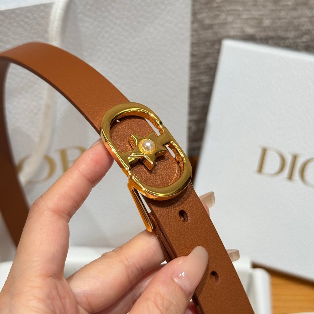 Ремінь Dior з натуральної шкіри теляти — фото 3
