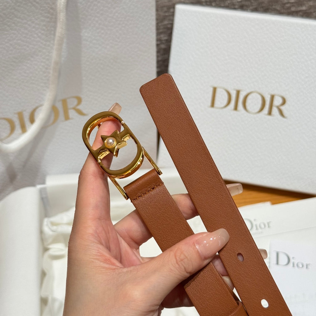 Ремінь Dior з натуральної шкіри теляти — фото 4