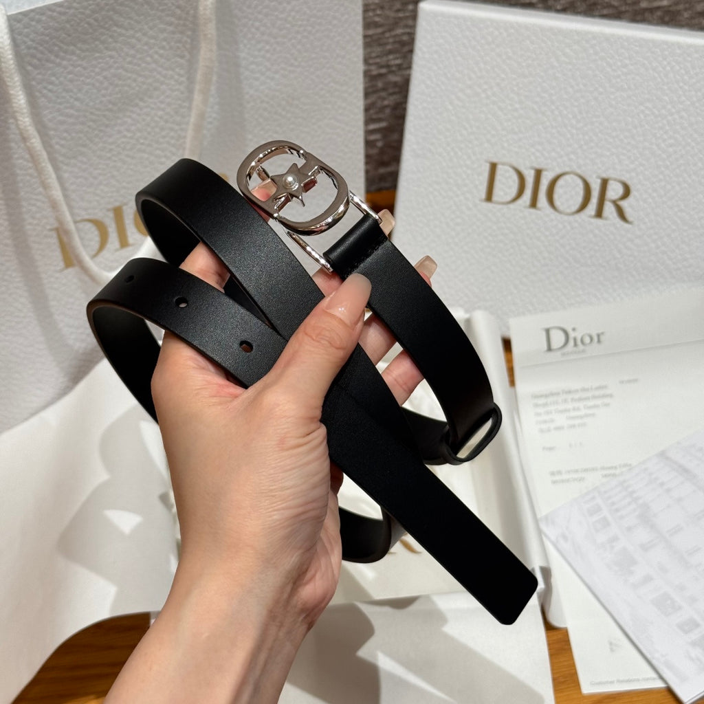 Ремінь Dior з натуральної шкіри теляти — фото 2