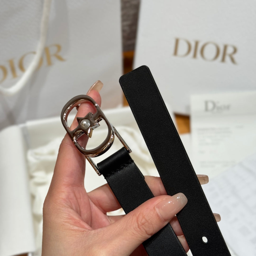 Ремінь Dior з натуральної шкіри теляти — фото 4