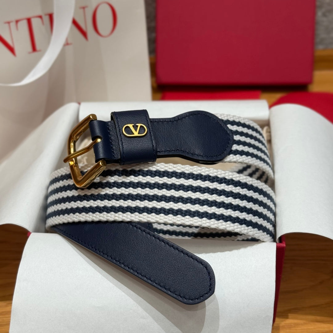 Ремінь Valentino з текстилю — фото 1