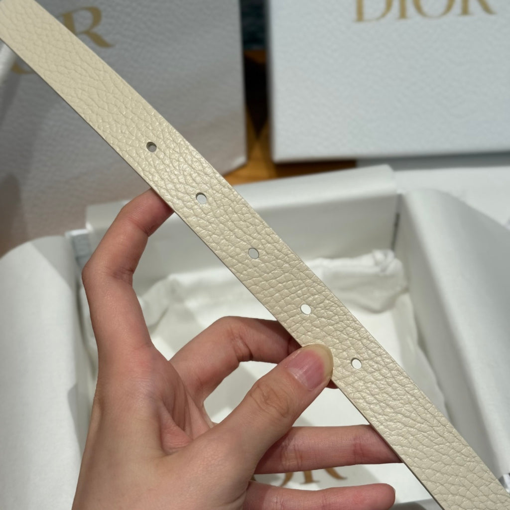 Ремінь Dior з натуральної шкіри теляти — фото 5